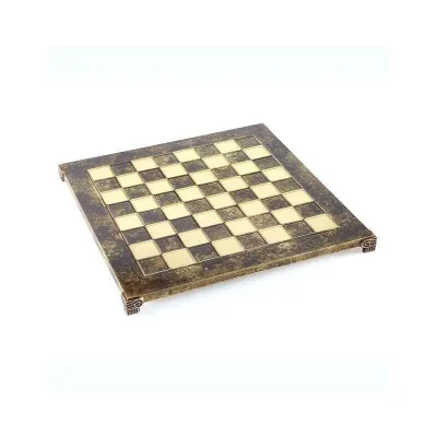 Luxury Handmade chess set Manopoulos Ancient Greek Mythology 20x20 cm S102BRO