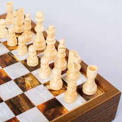 Luxury chess and backgammon set Manopoulos 27x27 cm STP28MA