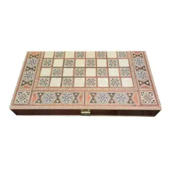 Luxury chess and backgammon set Manopoulos Oriental 52x26 cm TSX1SY