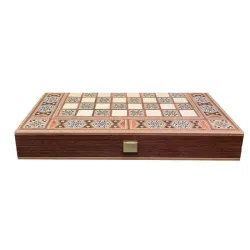 Luxury chess and backgammon set Manopoulos Oriental 52x26 cm TSX1SY