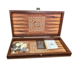Luxury chess and backgammon set Manopoulos Oriental 52x26 cm TSX1SY
